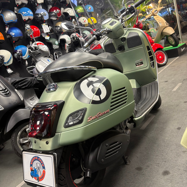 موتورسیکلت وسپا جیتیوی ۱۳۹۸ سبز سیجیورنی