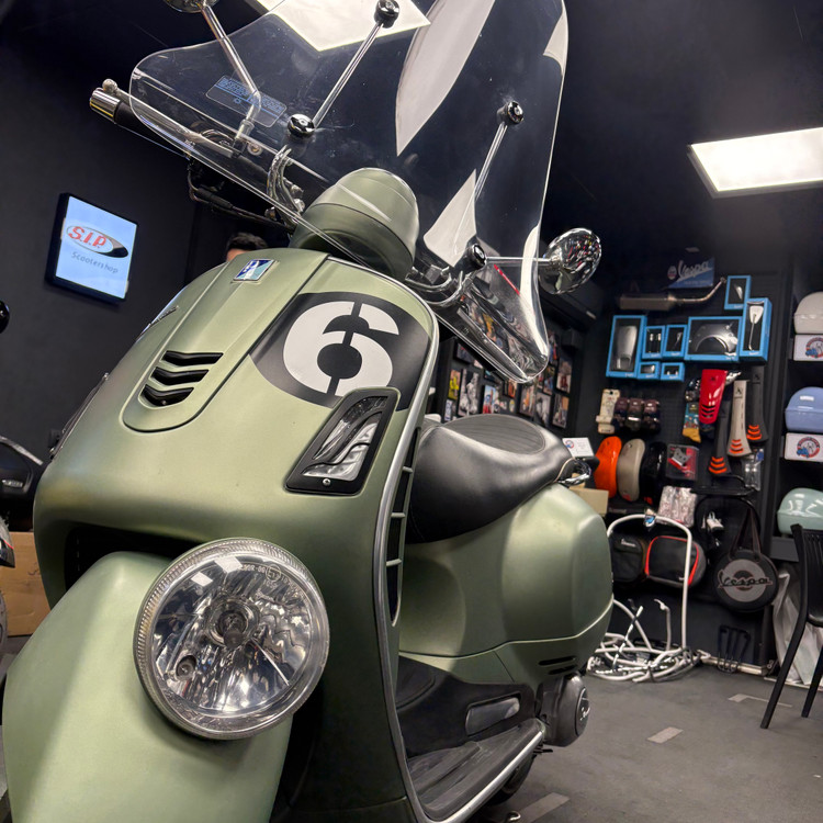 موتورسیکلت وسپا جیتیوی ۱۳۹۸ سبز سیجیورنی