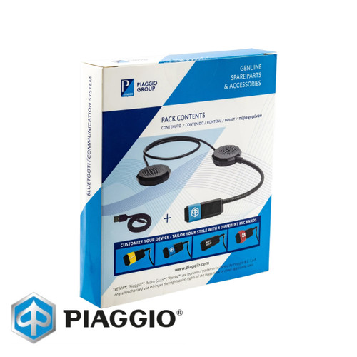 کیت بلوتوث کلاه کاسکت وسپا اورجینال