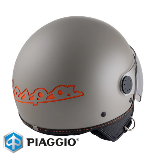 کلاه کاسکت وسپا بژ مات DJET 4.0 اورجینال پیاجیو