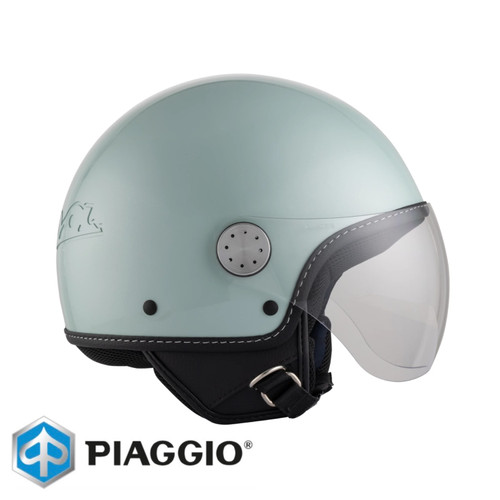 کلاه کاسکت وسپا سبز لته منته اورجینال پیاجیو سایز L2