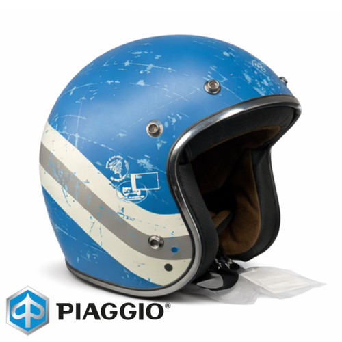 کلاه کاسکت وسپا Heritage آبی اورجینال پیاجیو سایز L