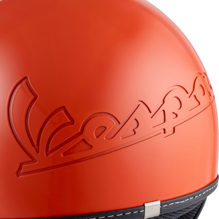 کلاه کاسکت وسپا قرمز مات اورجینال پیاجیو سایز L , XL