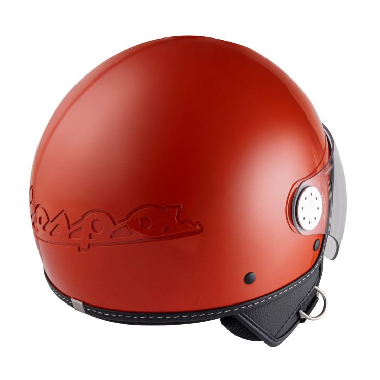 کلاه کاسکت وسپا قرمز مات اورجینال پیاجیو سایز L , XL