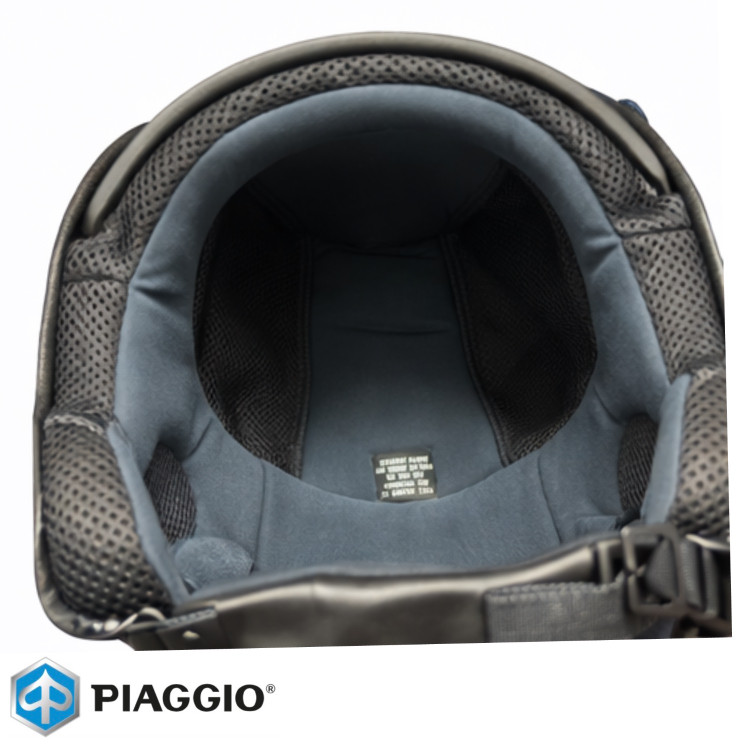 کلاه کاسکت وسپا زرشکی مات اورجینال پیاجیو سایز L