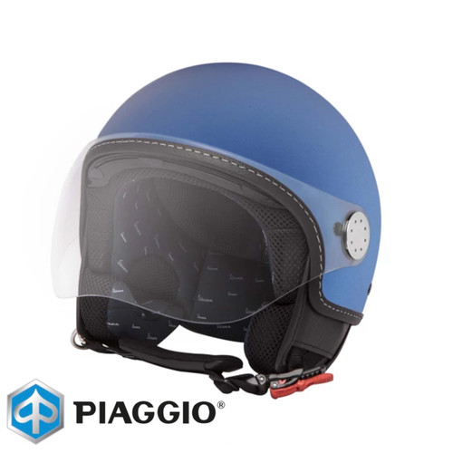 کلاه کاسکت وسپا آبی رویال اورجینال