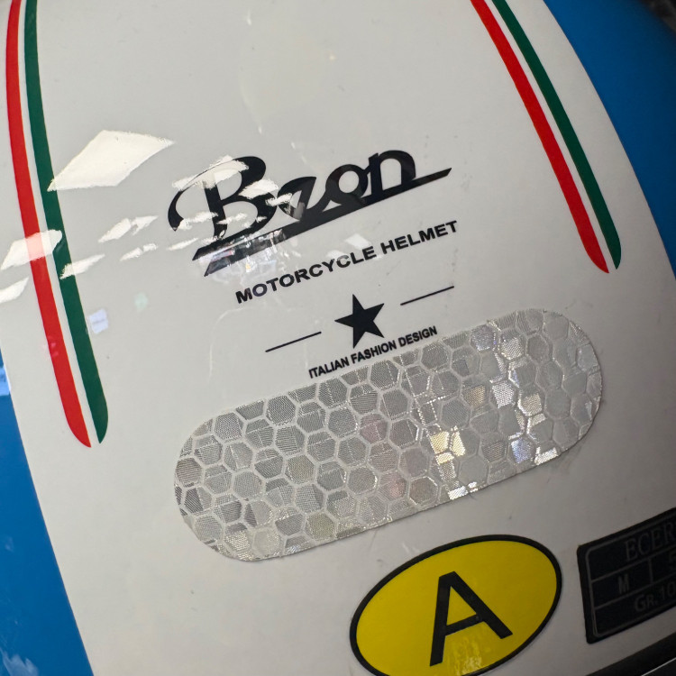 کلاه کاسکت بدون فک اسکوتری Beon بیون آبی براق