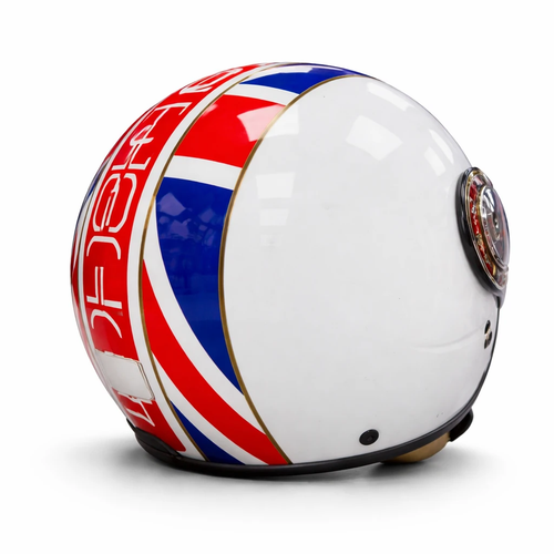 کلاه کاسکت بدون فک Beon بیون سفید براق سایز XL