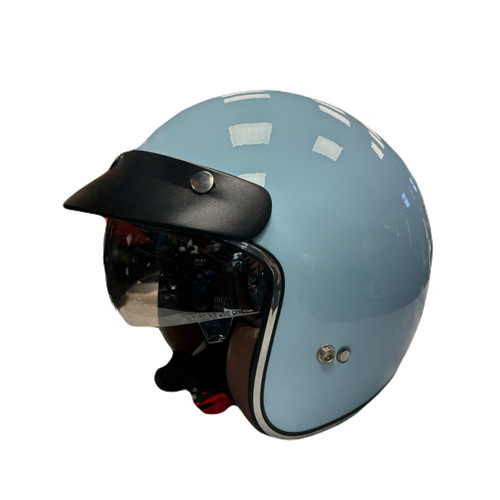 کلاه کاسکت راپیدو آبی آسمانی سایز XXL