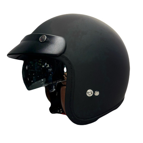 کلاه کاسکت راپیدو Rapido مشکی مات سایز XL