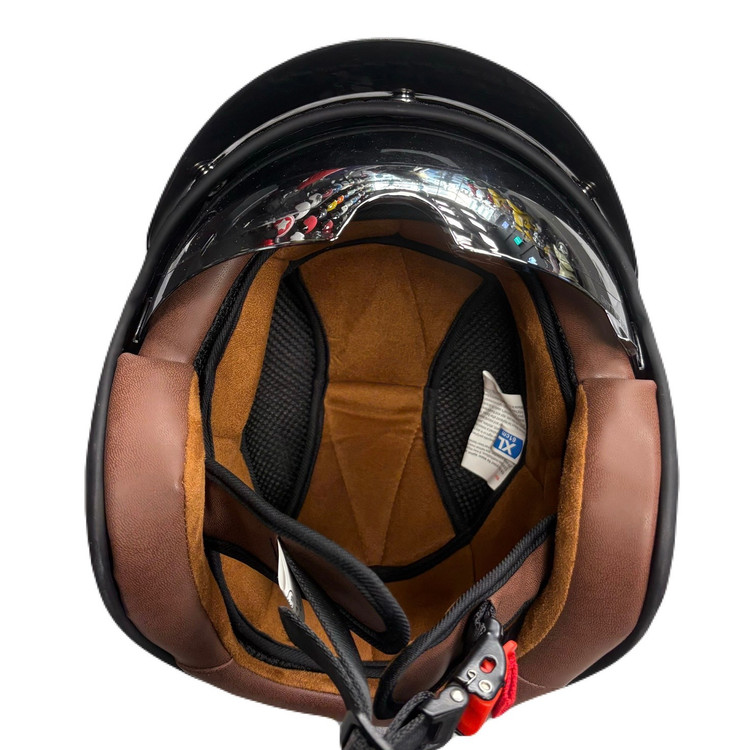 کلاه کاسکت راپیدو Rapido مشکی مات سایز XL