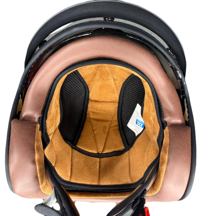 کلاه کاسکت راپیدو Rapido بدون فک قرمز طرحدار