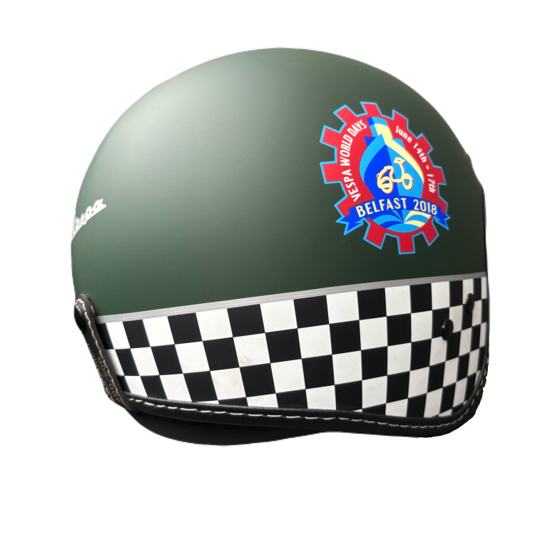 کلاه کاسکت وسپا VWD سبز