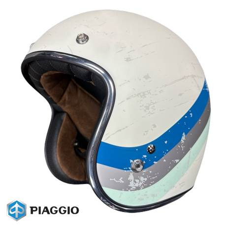 کلاه کاسکت وسپا Heritage آبی اورجینال پیاجیو