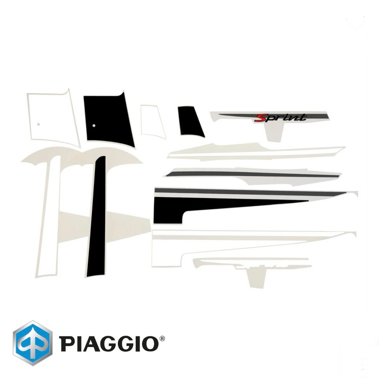 دیکال و استیکر وسپا اسپرینت اورجینال پیاجیو