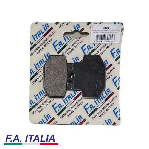 لنت ترمز عقب وسپا GTS و GTV برند F.A ایتالیا