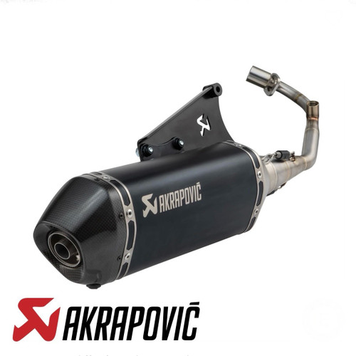 اگزوز آکراپویچ AKRAPOVIC مشکی وسپا پریماورا و اسپرینت اورجینال